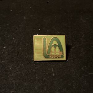 McDonald’s Los Angeles LA Region Employee‎ Lapel Hat Pin
